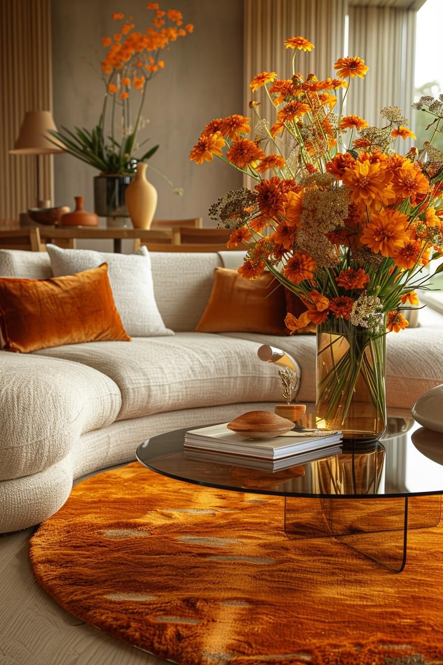 11. Sleek Retro Living Room Layout - photo 3