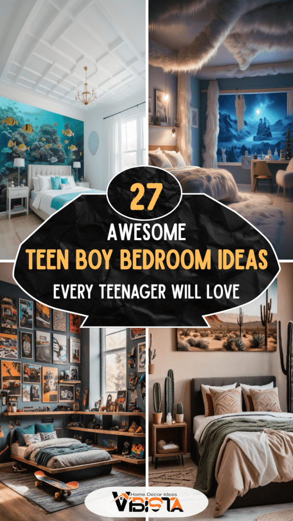 27 Awesome Teen Boy Bedroom Ideas Every Teenager Will Love!