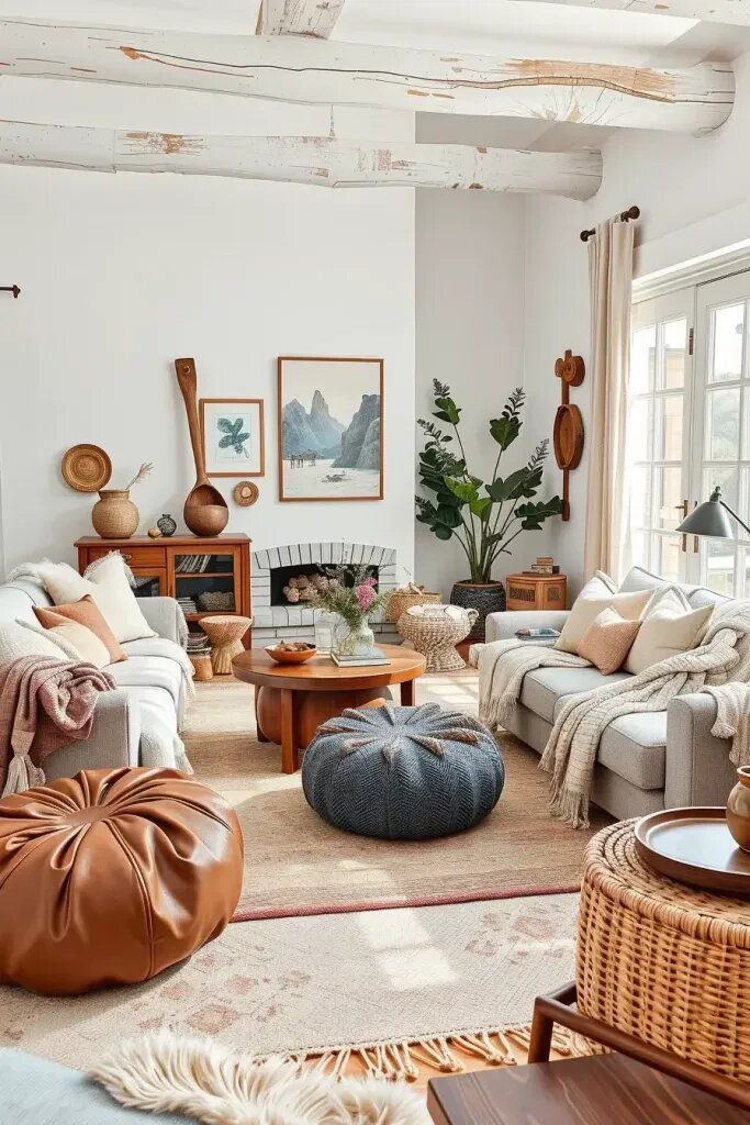 Get Cozy: Layering Rustic Textiles for a Warm Feel