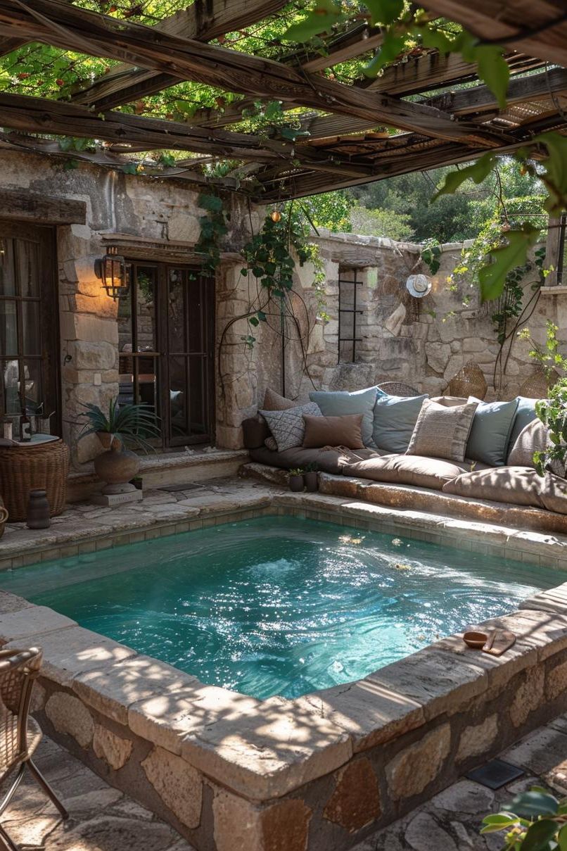 9. Corner Plunge Pool Oasis