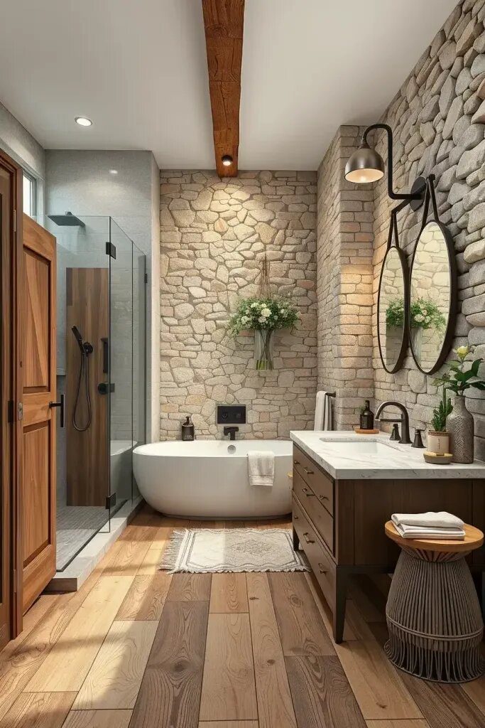 Natural Materials for Floors and Walls