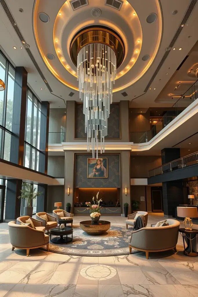 Statement Chandeliers That Elevate Lobby Design