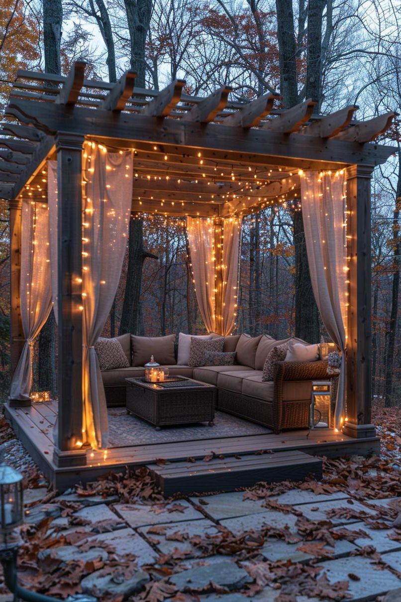 7. Shaded Pergola Patio Design - photo 3