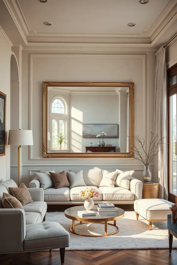 Designer Mirrors To Open Up A Room - photo 2