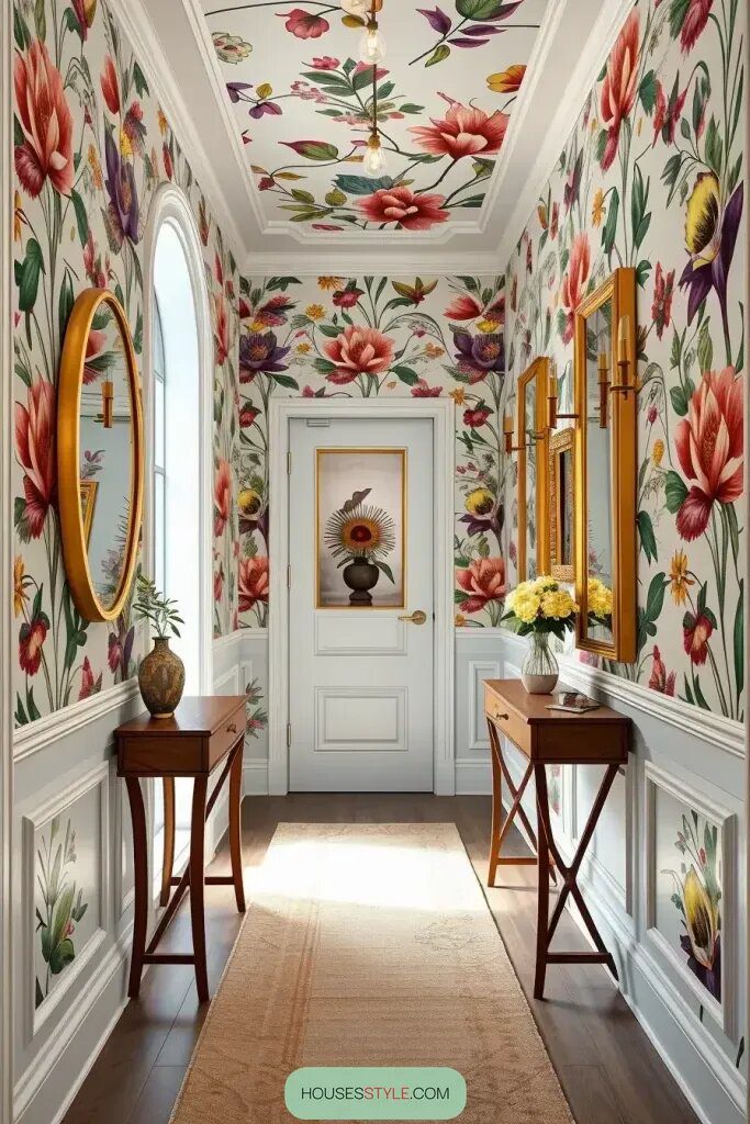 Fun Wallpaper Ideas for Long Hallways - photo 2