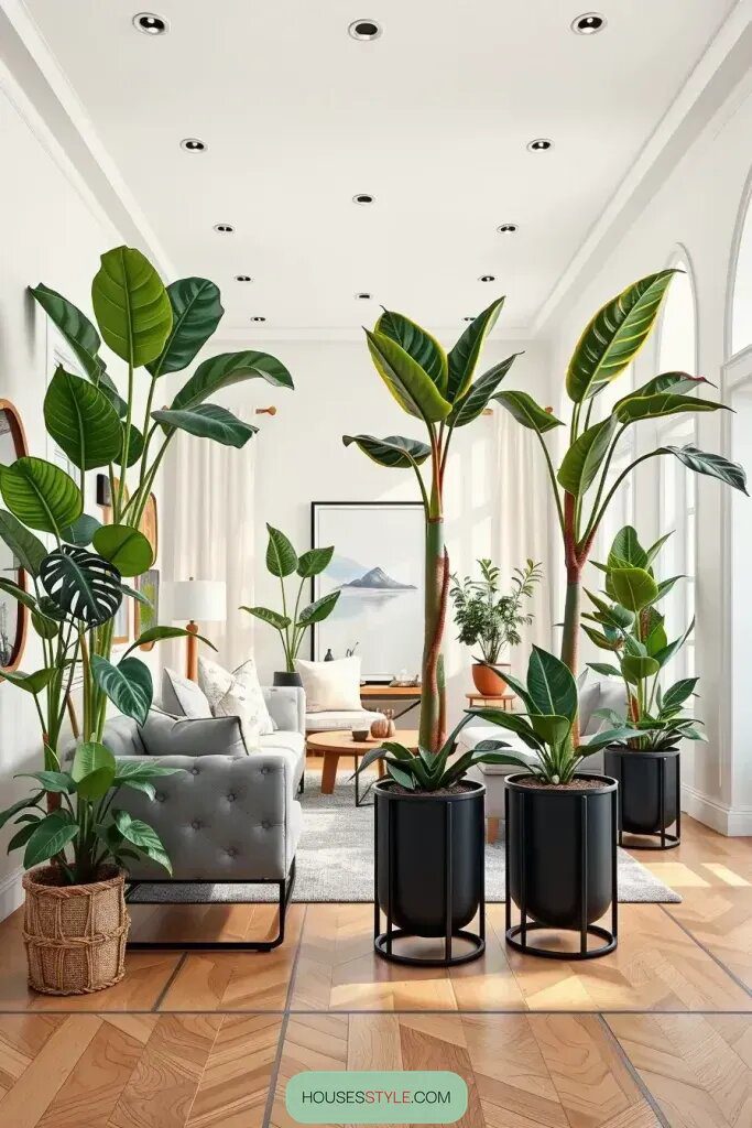 Greenery in Sleek Planters - photo 2