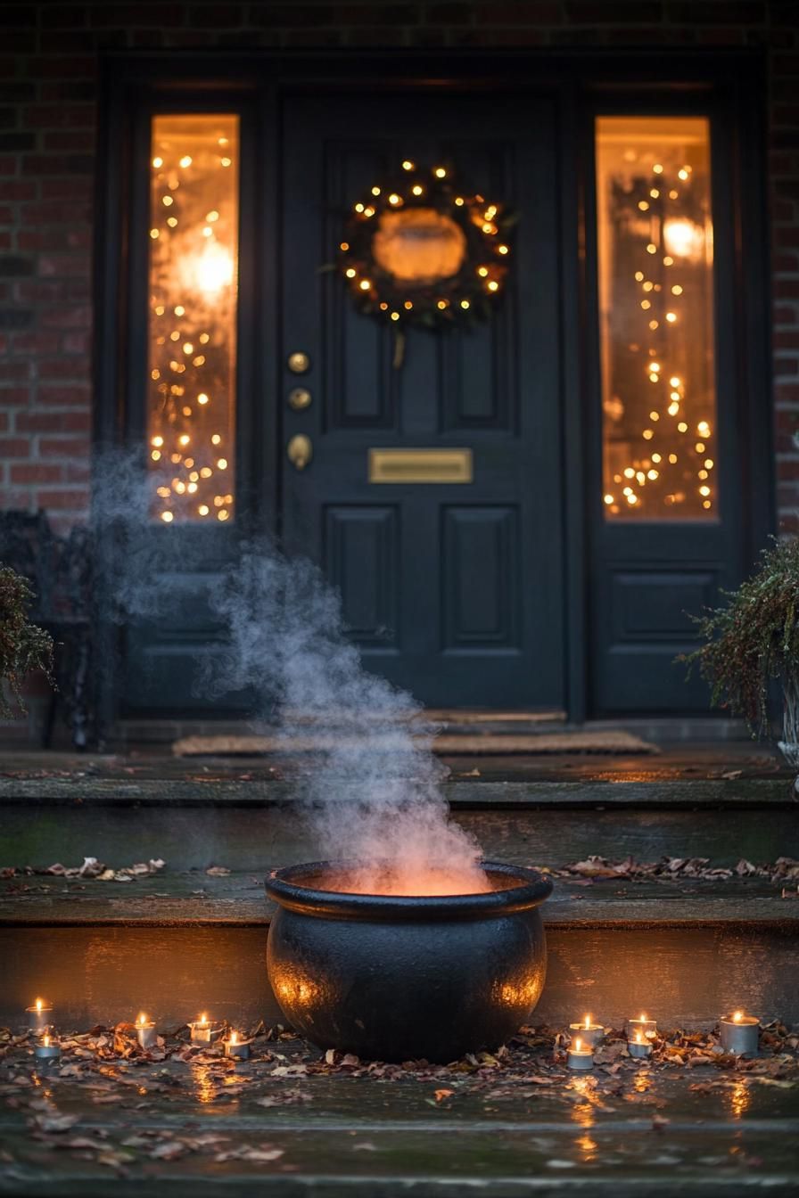 15. Spooky Cauldron Decor Ideas - photo 3