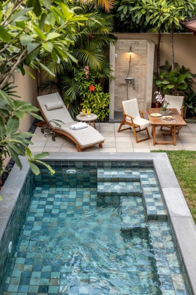 Create Your Own Mini Paradise: 10 Designing a Resort-Like Small Pool