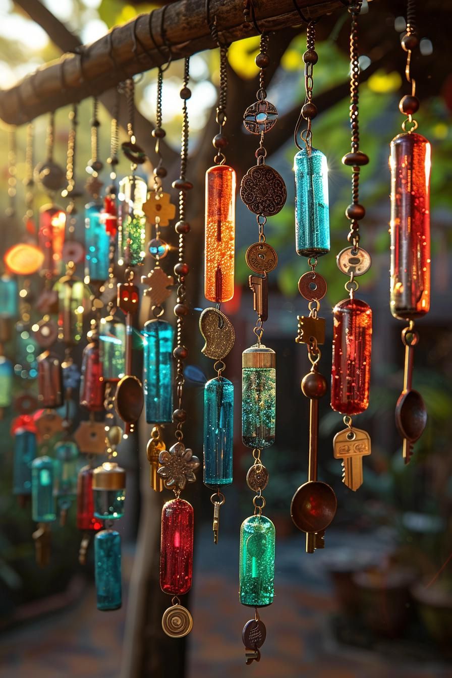 17. Upcycled Wind Chime Projects - photo 2