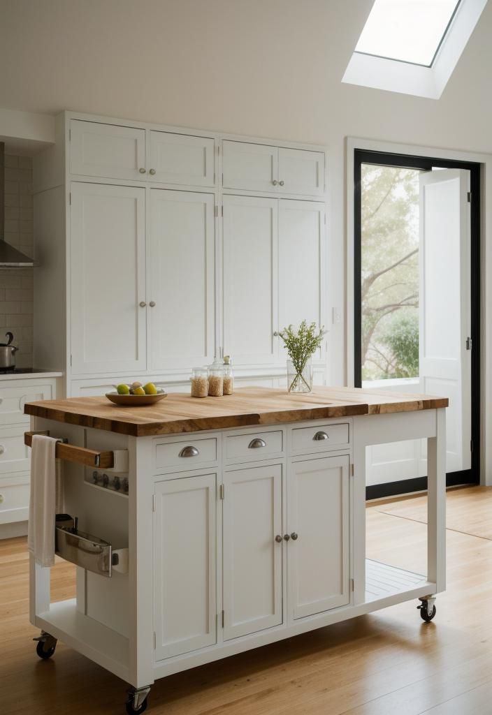 21. Convertible Dining Kitchen Island
