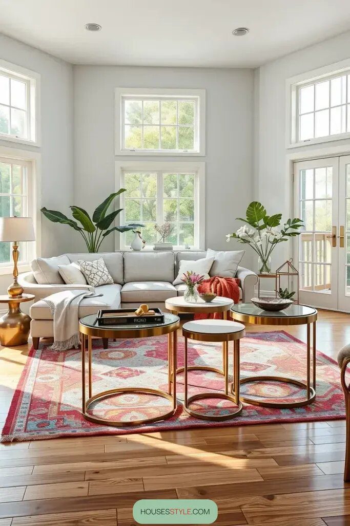 Chic Nesting Tables for Small Spaces - photo 2