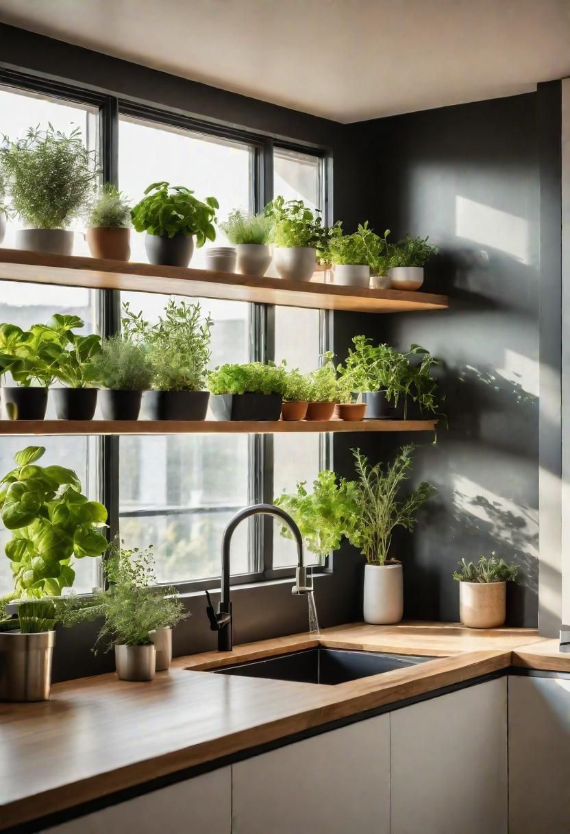 14. Indoor Herb Gardens for Fresh Ingredients
