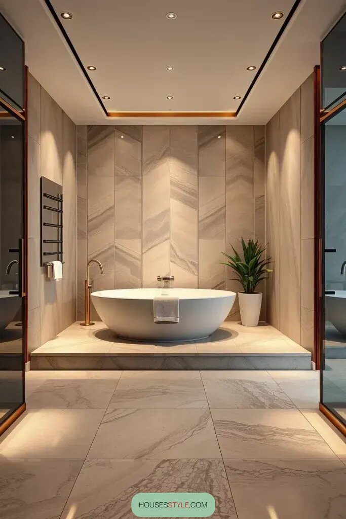 Sunken Bathtubs With a Hidden Entrance - photo 2