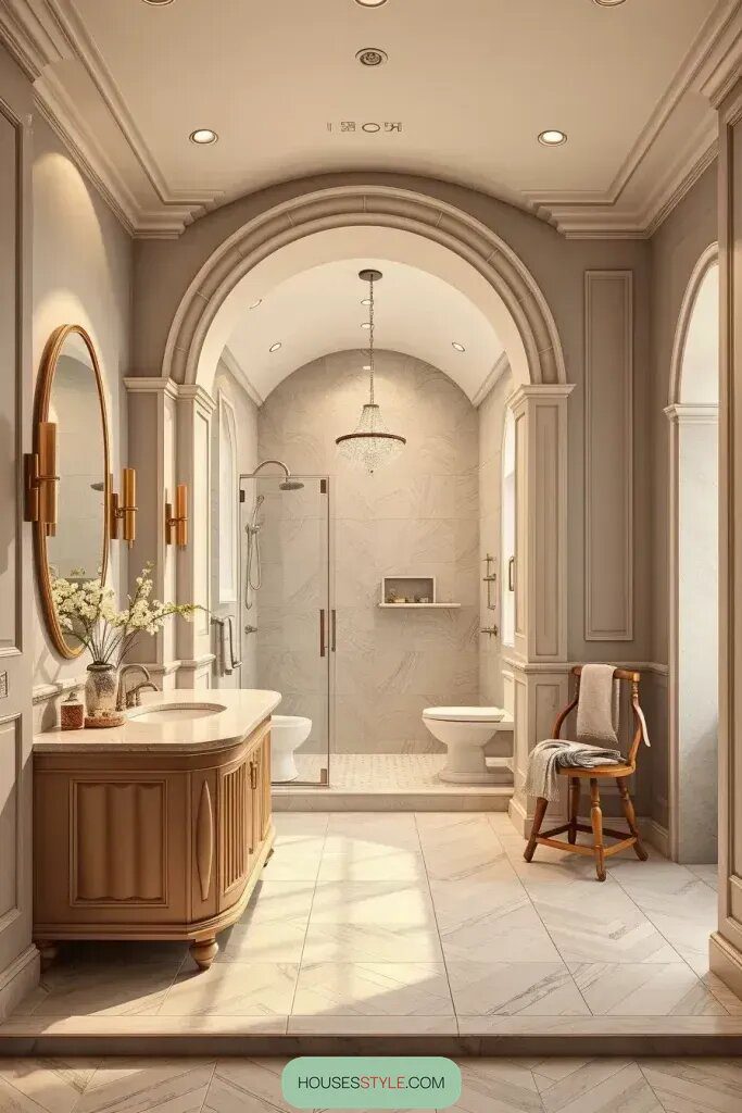 Arched Doorways With Rounded Edges