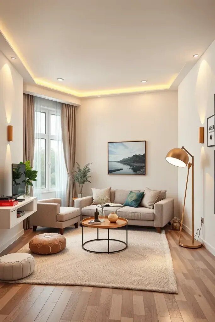 Creative Lighting Ideas for Small Living Rooms - photo 2