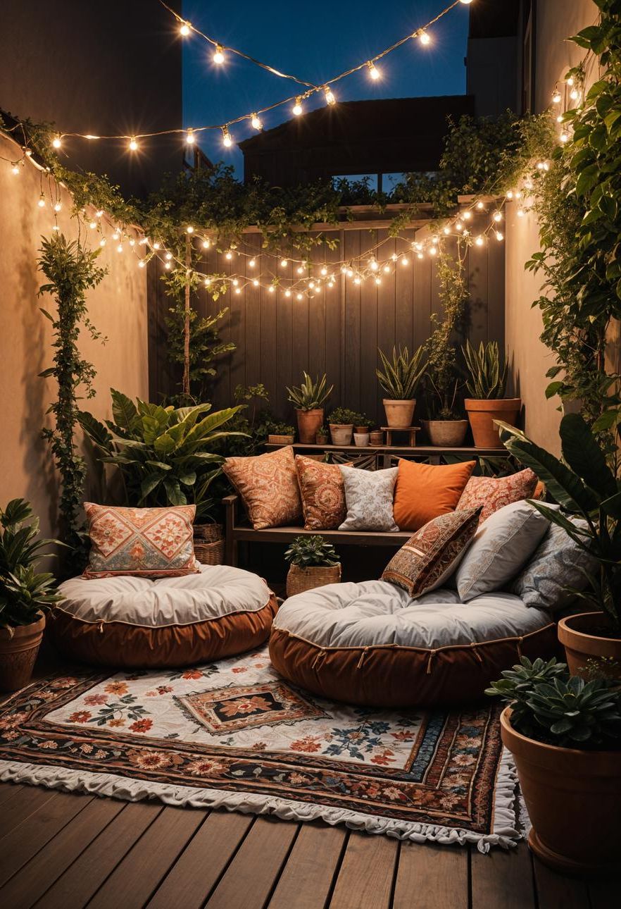 1. Boho Patio Full of Cozy Charm - photo 3