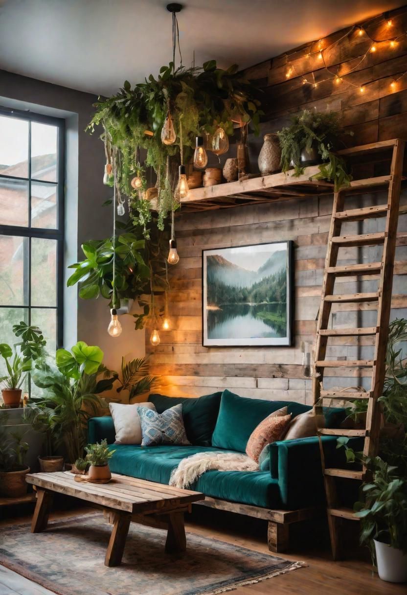 5. Bohemian Loft Lounge Setup - photo 2
