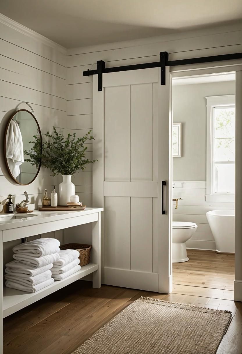 2. Rustic Bathroom Cabinet Project