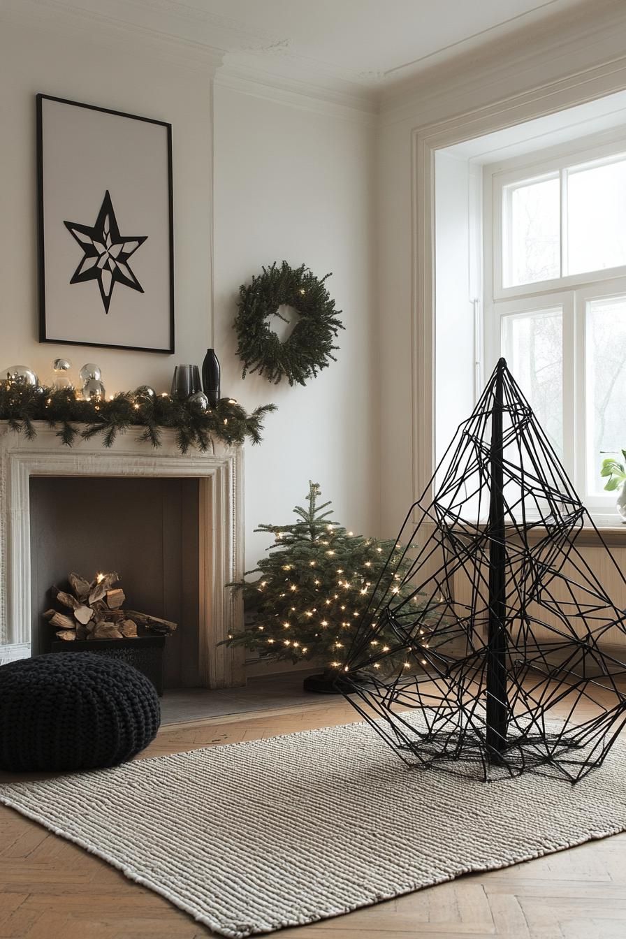 4. Chic Wire Christmas Ornaments - photo 2