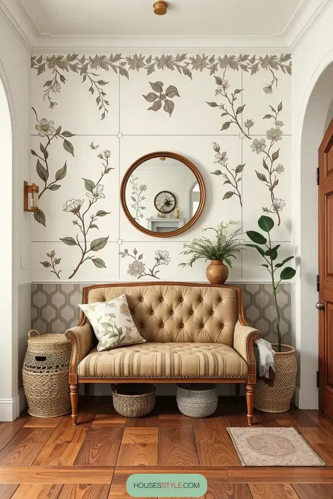 Stencil or Freehand: Picking Your Entryway Painting Style