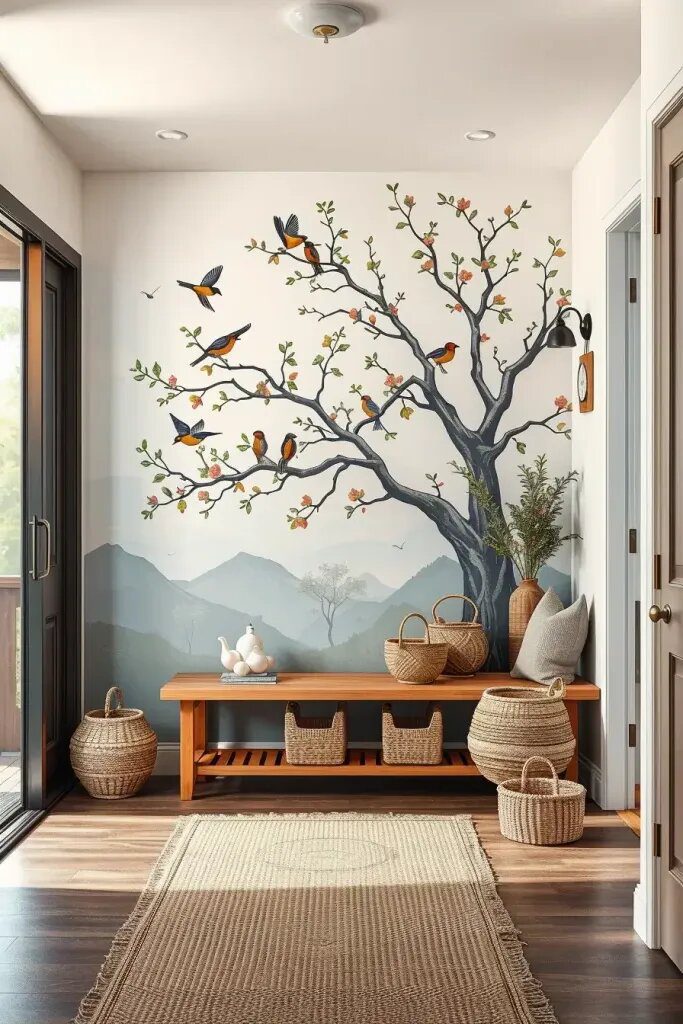 Mural Ideas for Telling a Story on Entryway Walls