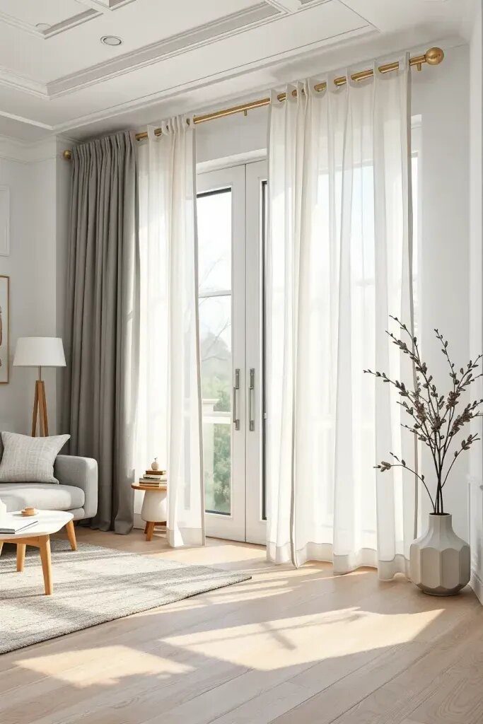 Sheer Curtains from Floor to Ceiling - photo 2