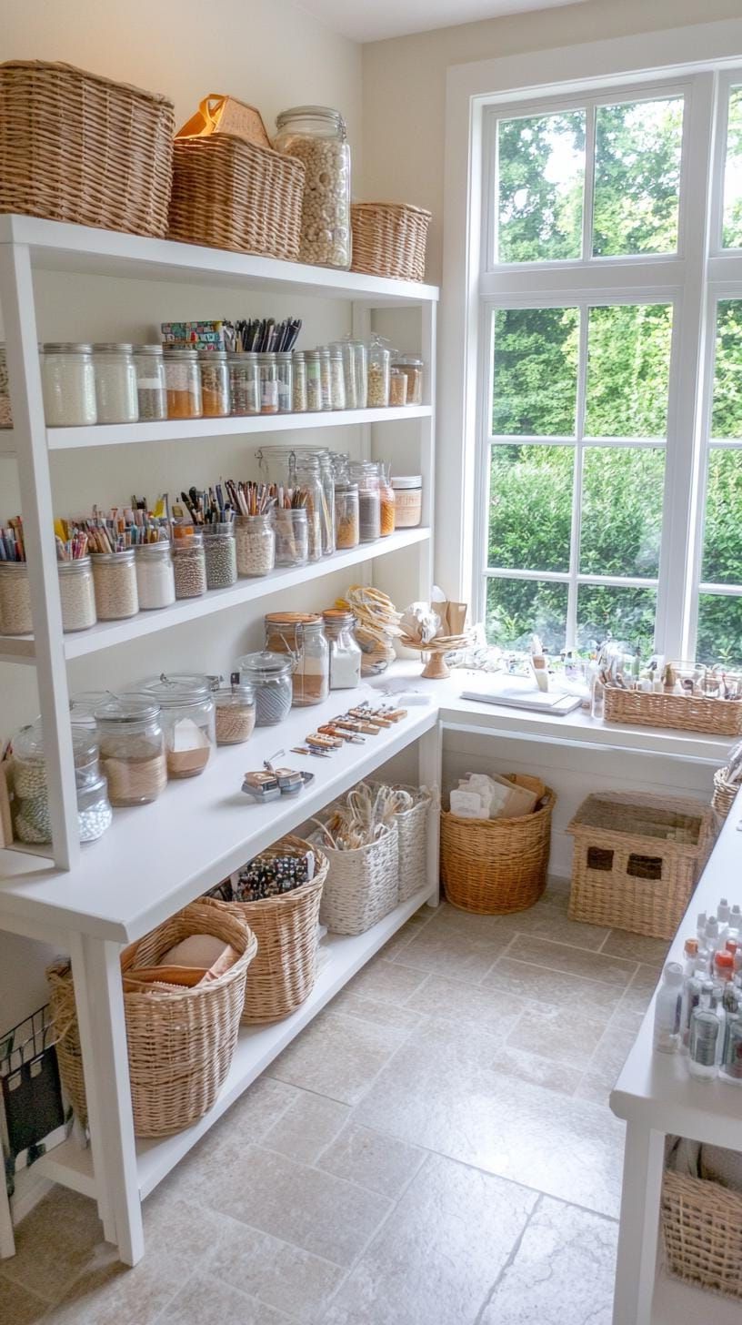 9. Cozy Corner With Drawers and a Vertical Tool Organizer - photo 3