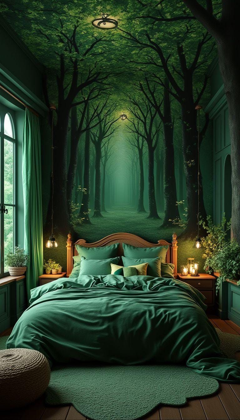 6. Enchanted Woodland Bedroom - photo 2