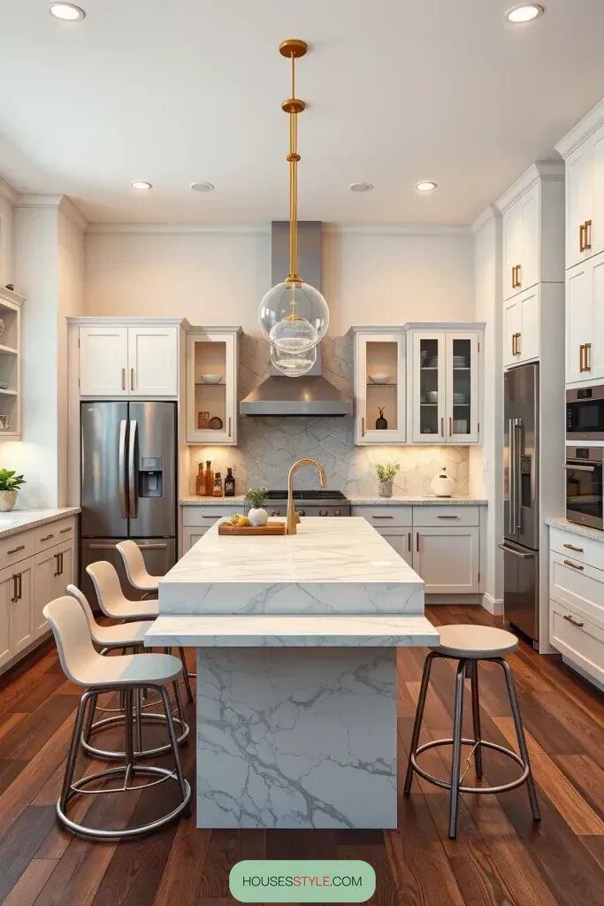 Top Choice: Kitchen Islands with Waterfall Edges - photo 2