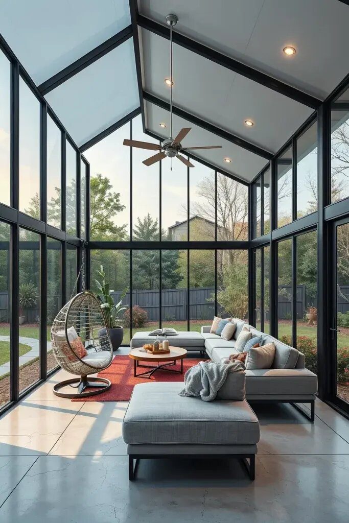 Modern Screened Porch Ideas To Try - photo 2