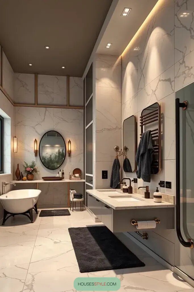 Heated Floors and Towel Warmers for Cozy Feet - photo 2