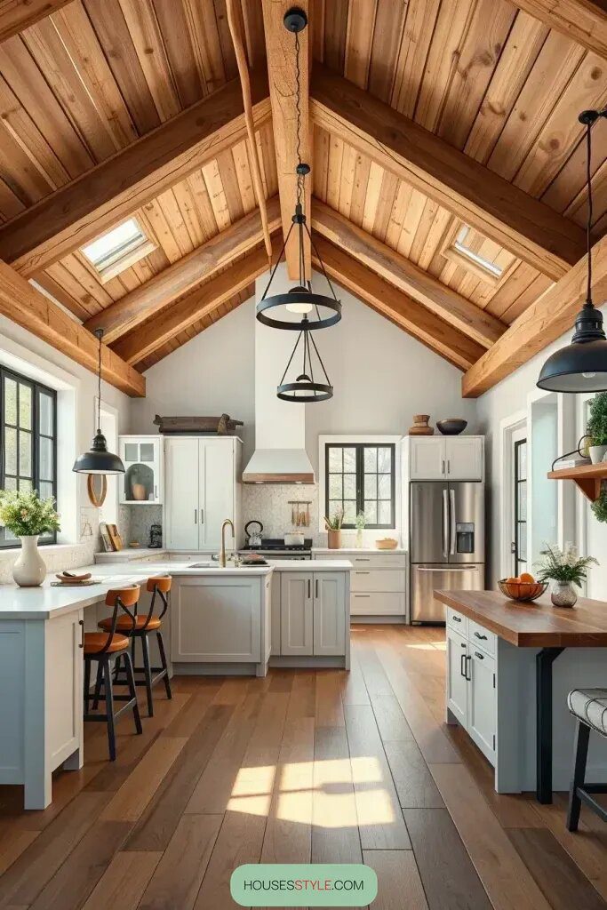 Why Exposed Beams Elevate Kitchen Design