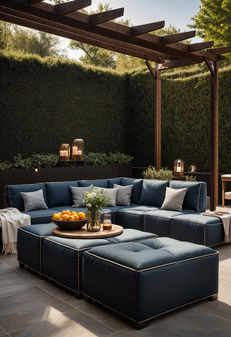 15. Outdoor Ottomans With Hidden Storage - photo 2