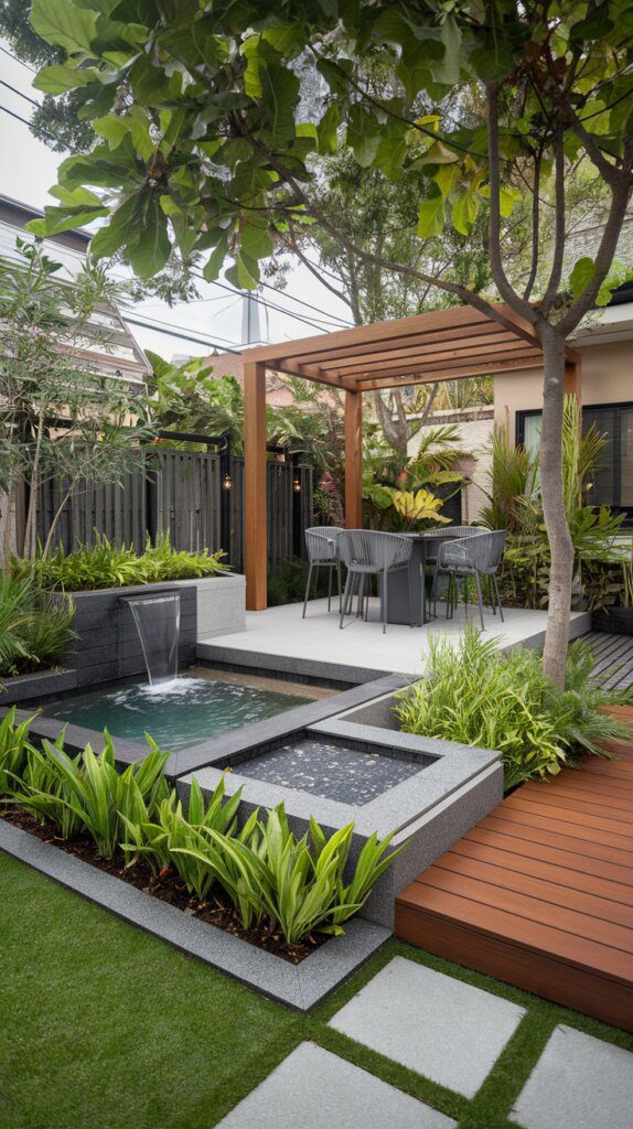 9. Pool With a Waterfall Feature
