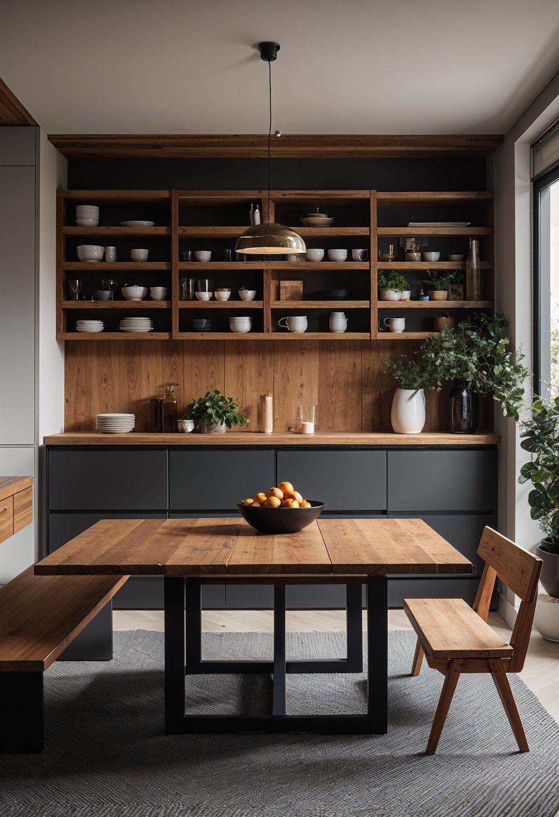 15. Space-Saving Dining Room Layouts