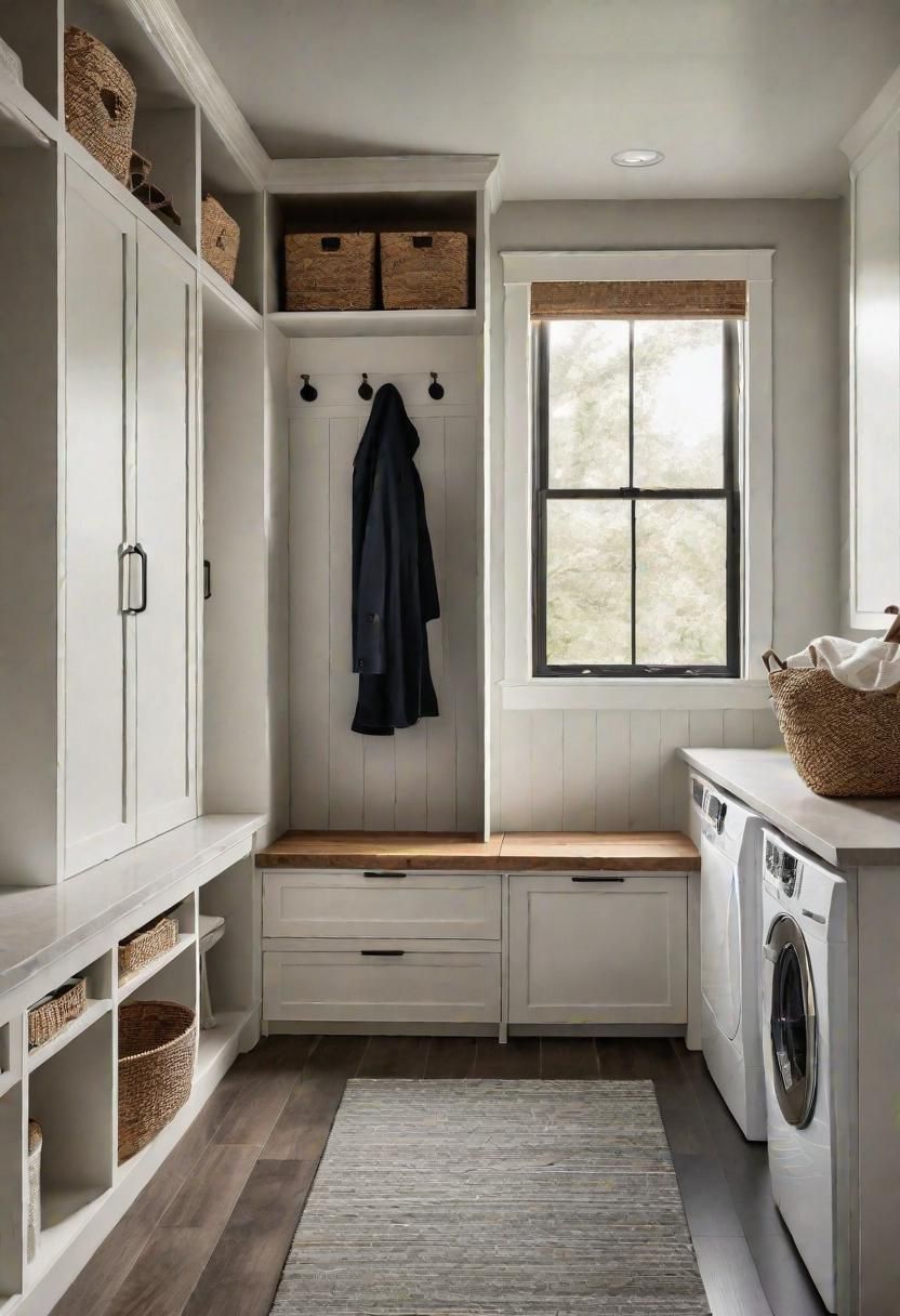 20. Combo Mudroom Bench and Cabinet