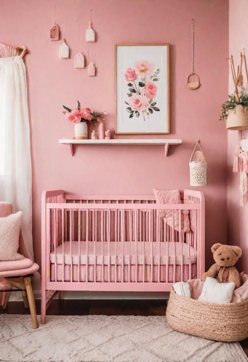 11. Pink Mason Jar Storage Solutions - photo 3
