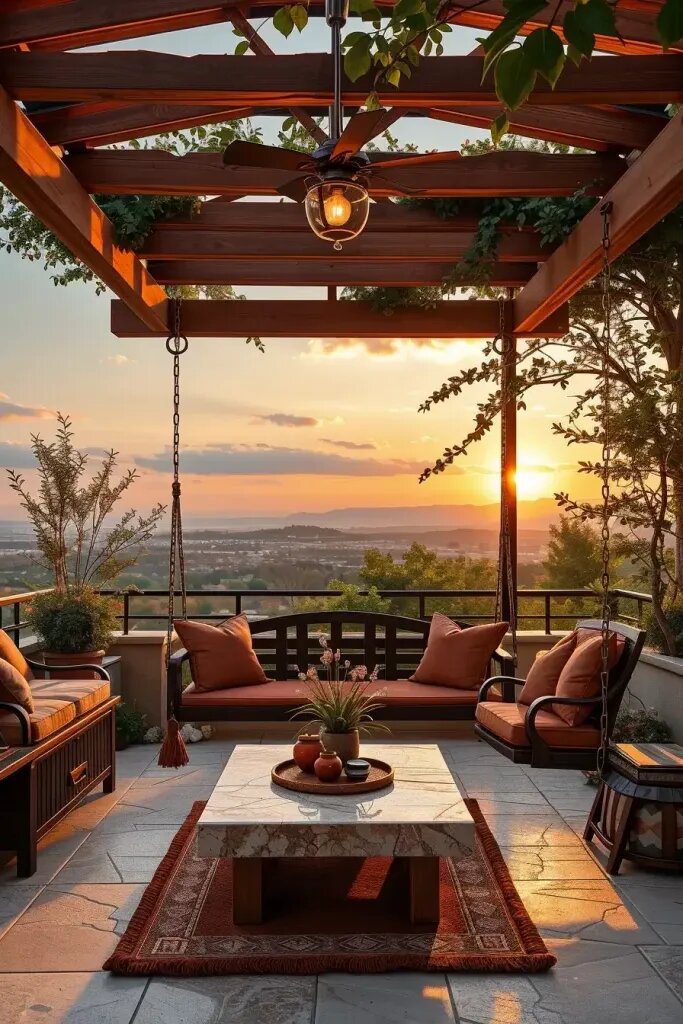 Sunset Views: Positioning Your Swing to Face West - photo 2