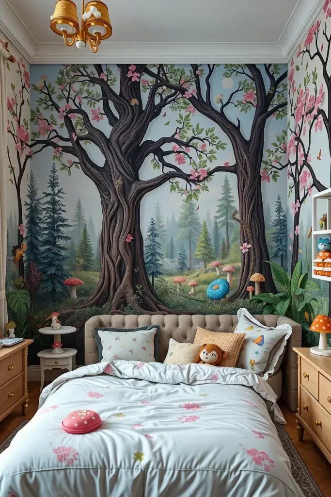 Magical Wall Murals for Kids Bedrooms