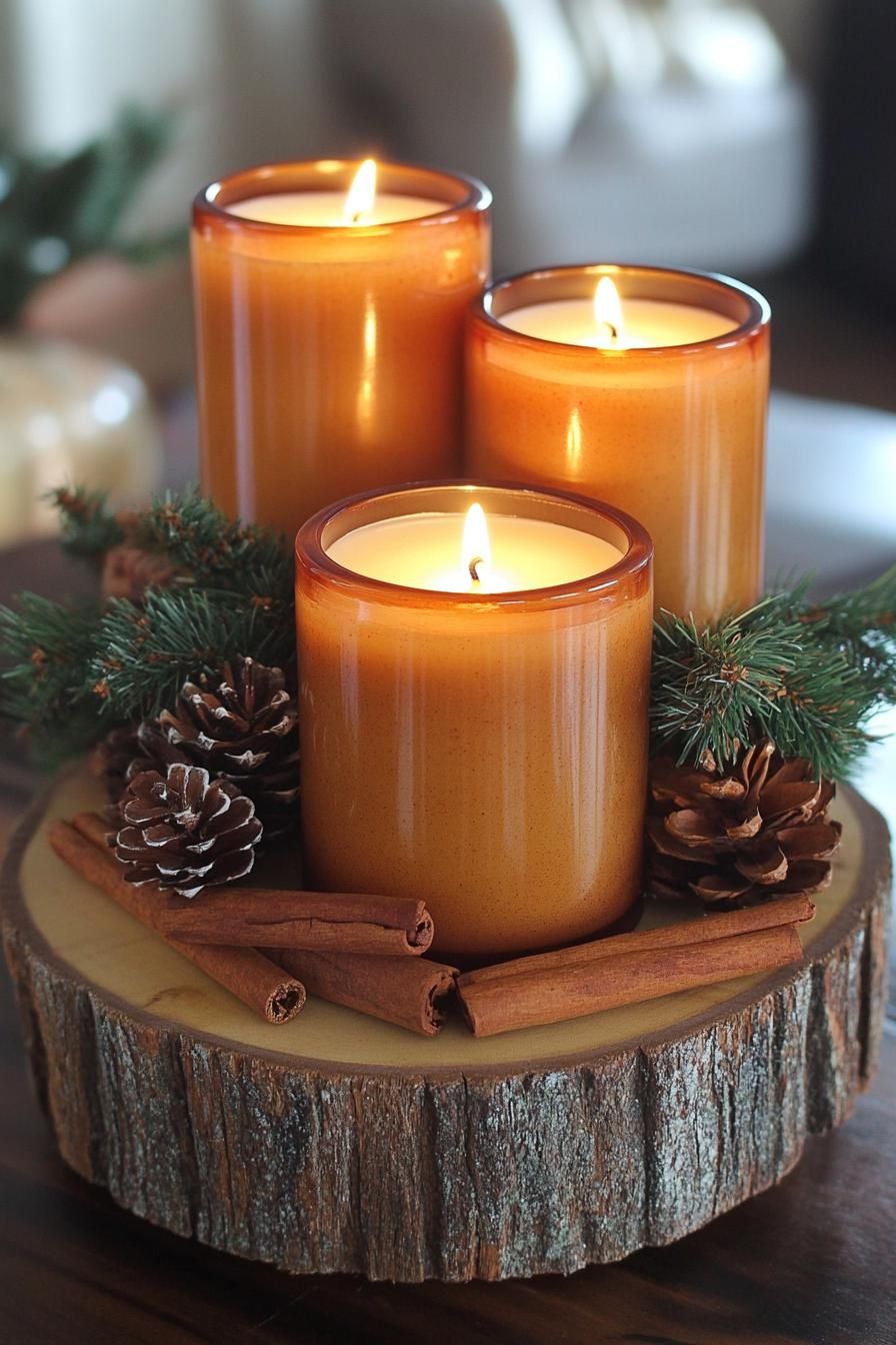 14. Creative Festive Candle Display - photo 3