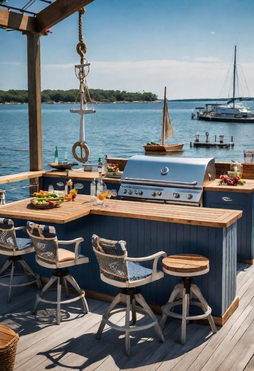 26. Dockside Nautical Kitchen with Boat Seating - photo 2