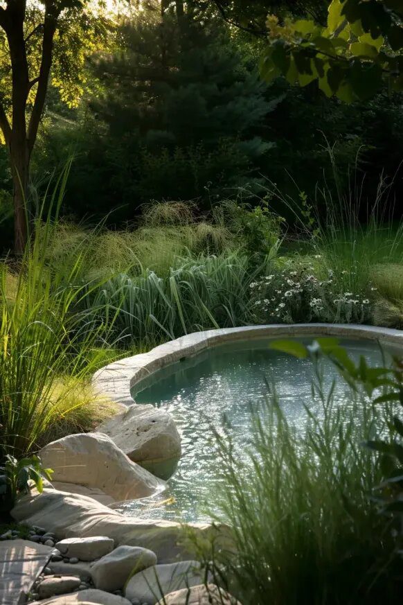 A Tranquil Pool Paradise for Recharging