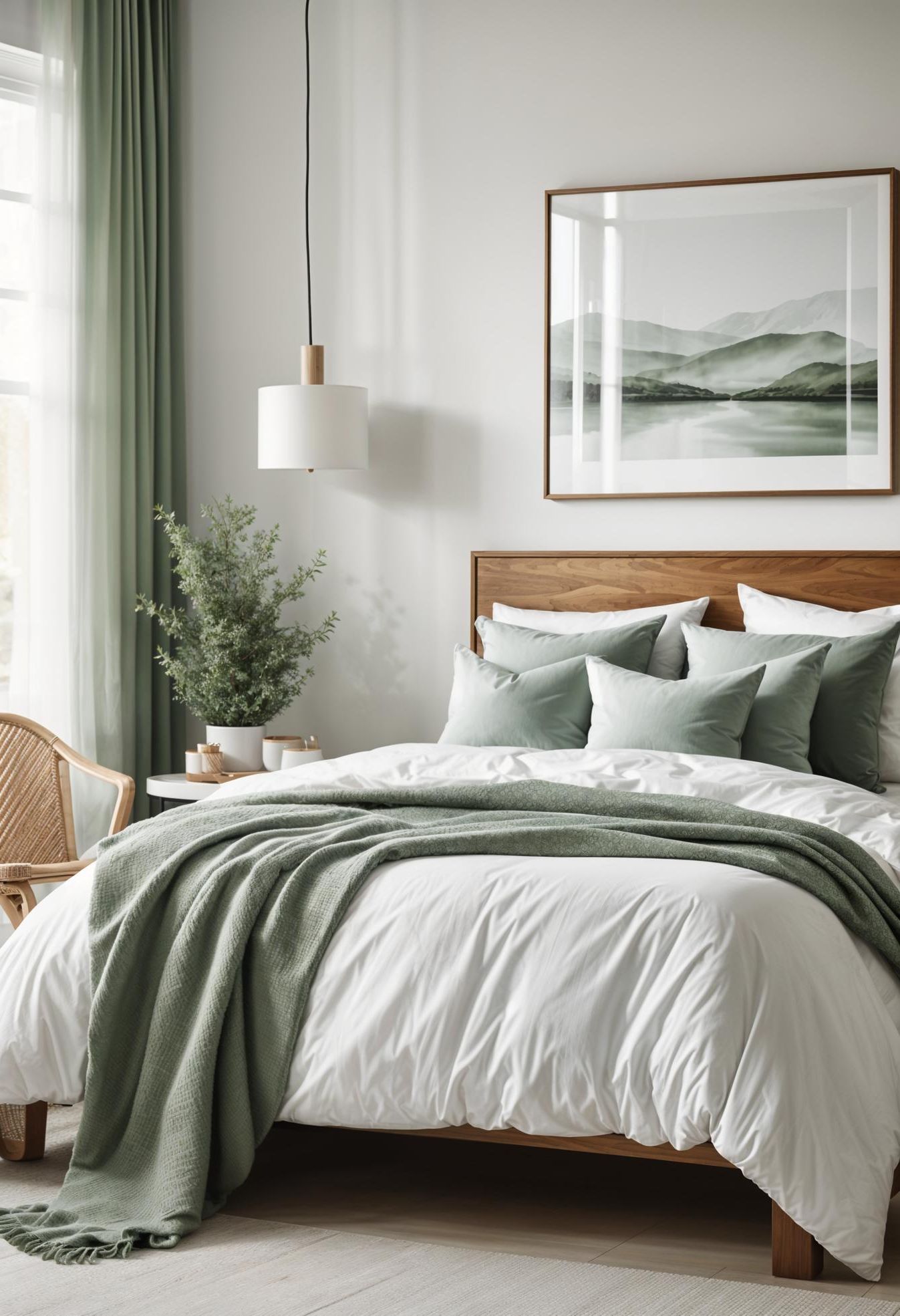 17. Sage Green Bedroom Theme Ideas