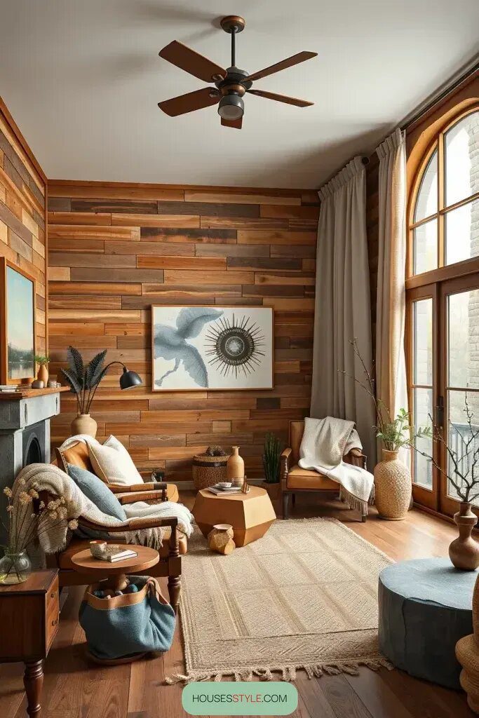 Natural Materials for a Western-Inspired Room - photo 2