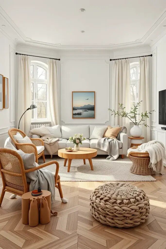 Mixing Textures for a Tranquil Room