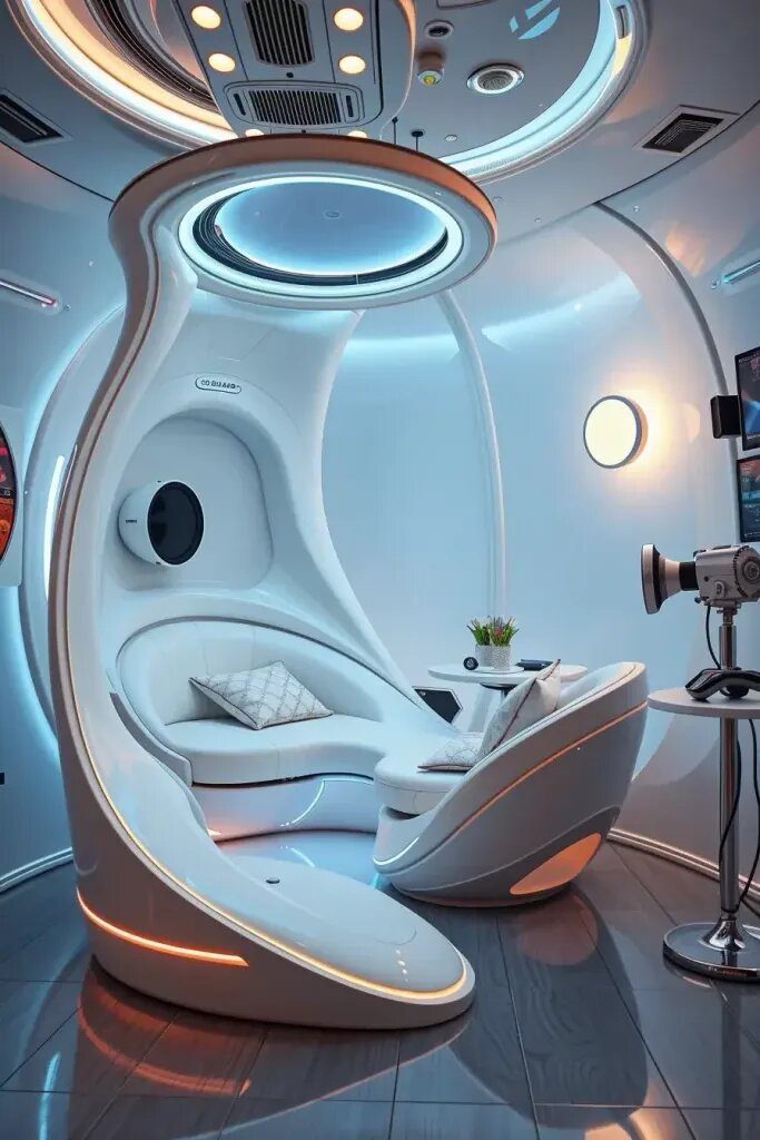 Seat Pods for a Cozy, Futuristic Feel - photo 2
