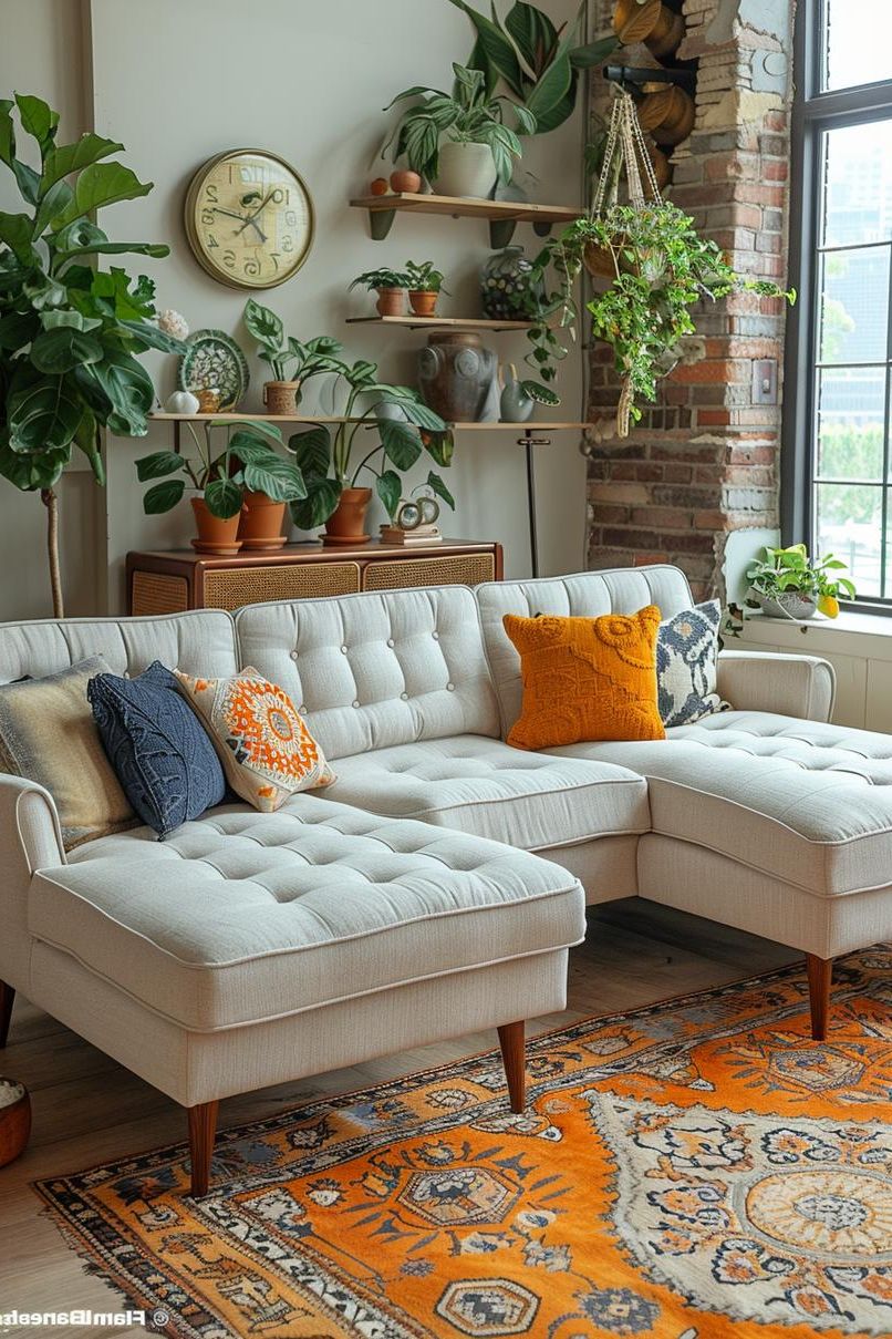 19. Mid-Century Flair for a Stylish Space