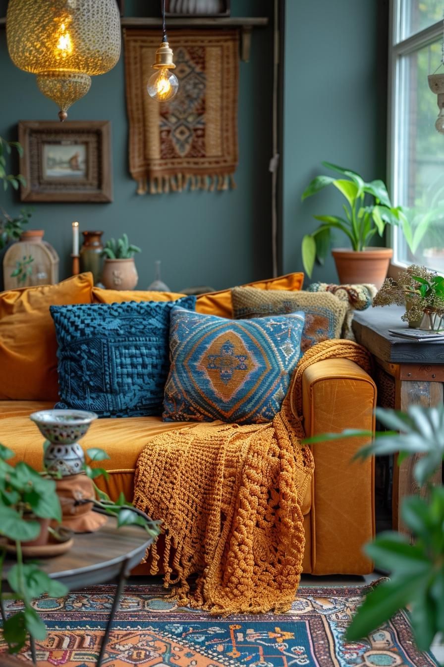 19. Designing a Boho Chic Living Room