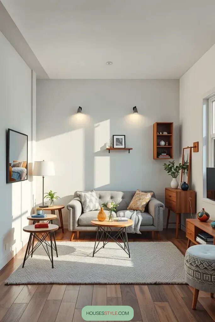 Layout Hacks For Studio Apartment Living Rooms