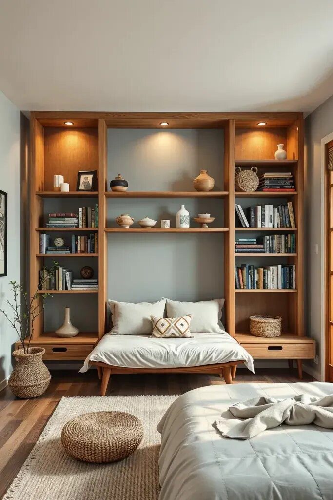5 Ways Japandi Bookshelves Bring Calm to a Room